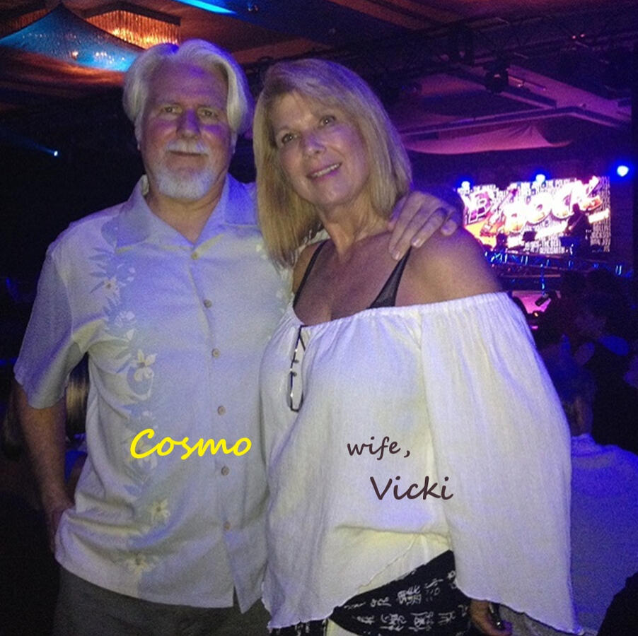 Cosmo and wife Vicki