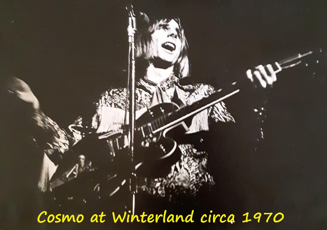 c.1970 Cosmo at Winterland c.1970 Cosmo at Winterland